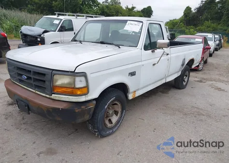 1996 Ford F150 из США, поврежденный, VIN 1FTEF15N3TNA04923